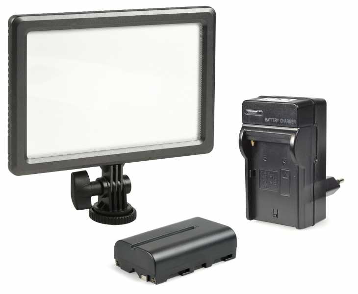 NANLITE LumiPad 11, Bi-Color LED Kameraleuchte, 370 Lux, 3200-5600 Kelvin, 90° Abstrahlwinkel